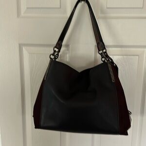 Coach Dalton with Suede and Snakeskin embossed leather